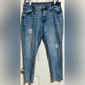 Old Navy Women's Straight Leg Jeans - Blue